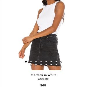 Perfect white basic tank